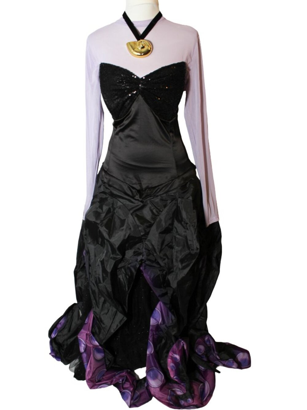 Disney Ursula Plus Size Cosplay Costume Gown 18/20